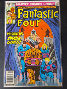 Fantastic Four 224 Marvel 1980 Newsstand Prisoners of the Space Gods