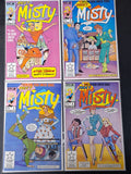 Misty 1 - 6 Marvel 1985 Scarce Series, Full Set