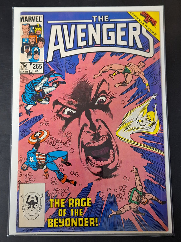 Avengers 265 Marvel 1985 The Rage of The Beyonder