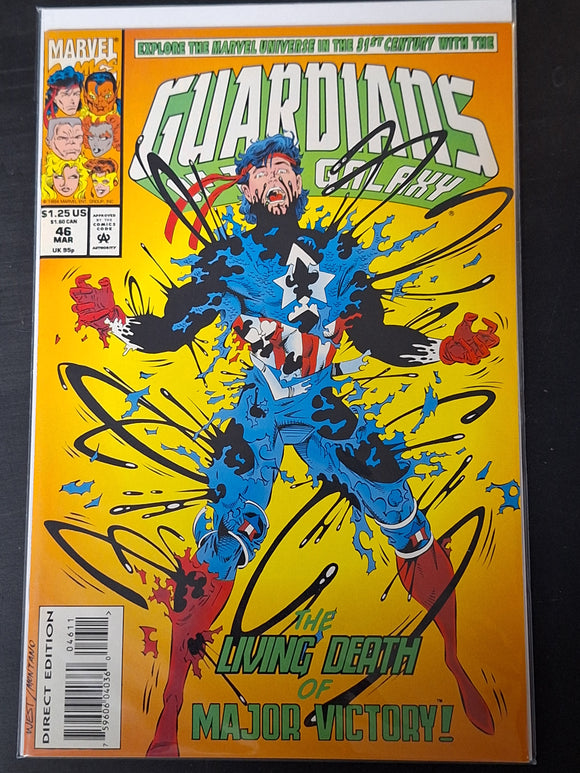 Guardians of the Galaxy 46 Marvel 1994 First Series, Living Death of Major Victory