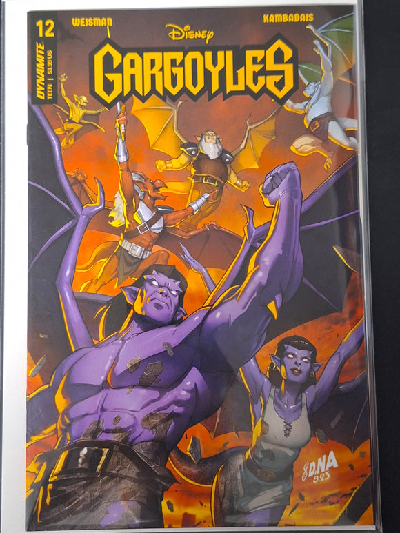 Gargoyles 12 Dynamite 2024 Cover A David Nakayama Final Issue