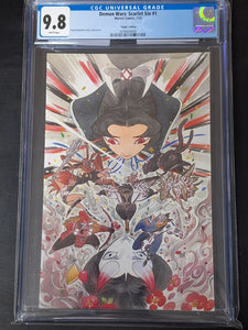 Demon Wars: Scarlet Sin 1 Marvel 2023 Peach Momoko 1:100 Virgin Variant CGC 9.8