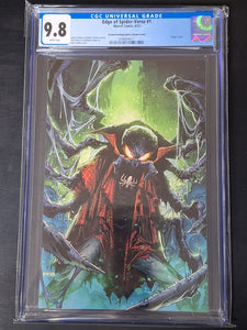 Edge of Spider-Verse 1 Marvel 2023 1:25 2nd Print Lashley Virgin Variant CGC 9.8