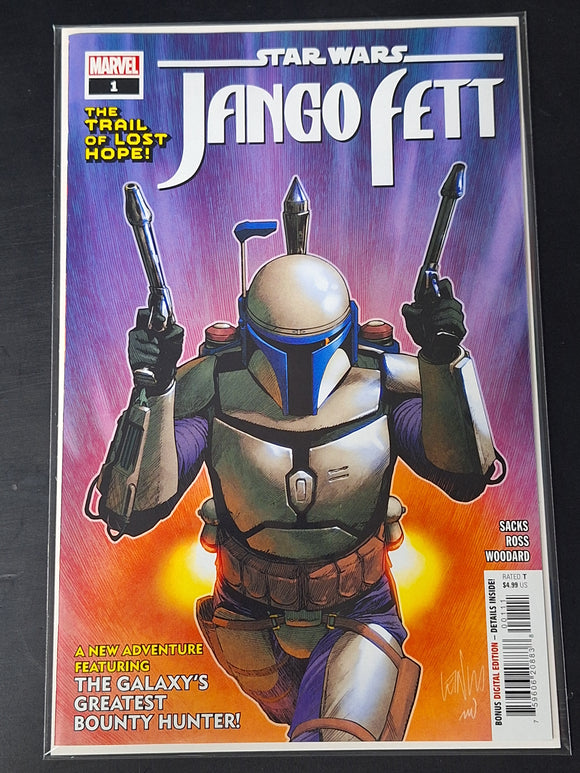 Star Wars Jango Fett 1 Marvel 2024 Cover A