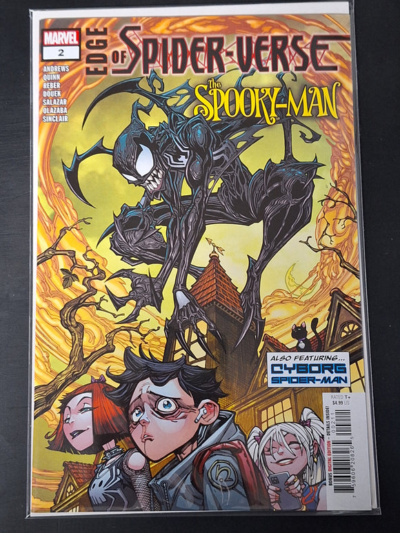 Edge of Spider-Verse 2 Marvel 2024 Cover A 1st Appearance of Spooky-Man