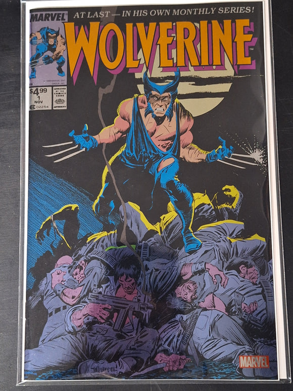 Wolverine 1 Marvel 2024 Facsimile Edition Foil Variant