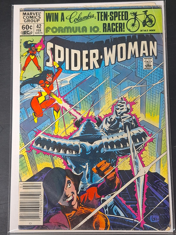 Spider-Woman 42 Marvel 1982 First Series