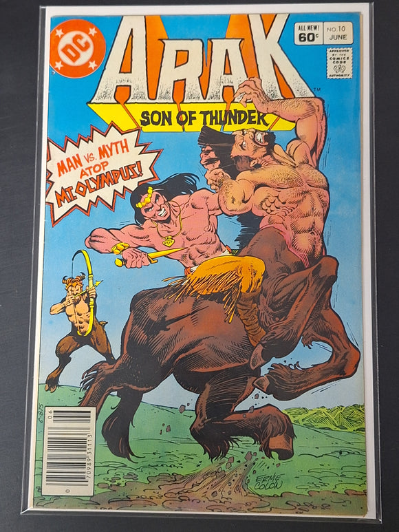 Arak: Son of Thunder 10 DC 1982