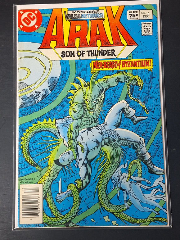 Arak: Son of Thunder 16 DC 1982 CPV