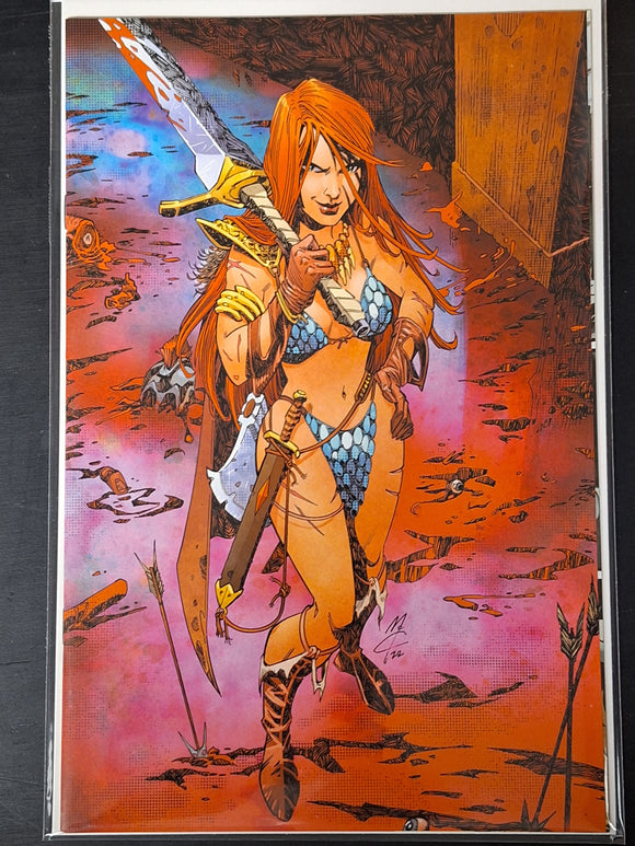 Immortal Red Sonja 3 Dynamite 2022 1:11 Virgin Variant