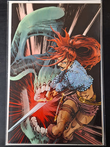 Immortal Red Sonja 7 Dynamite 2022 1:10 Virgin Variant