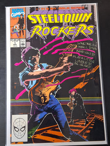 Steeltown Rockers 1 Marvel 1990