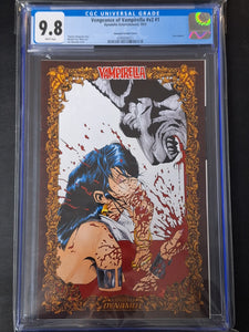 Vengeance of Vampirella 1 Dynamite 2019 1:100 Icon Variant CGC 9.8