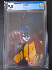 Hellcat 1 Marvel 2023 Peach Momoko 1:100 Virgin Variant CGC 9.8