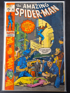 Amazing Spider-Man 96 Marvel 1971 Drug Issue, Not Approved By Code