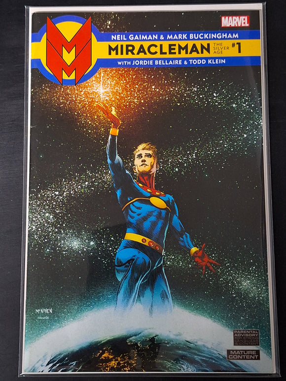 Miracleman The Silver Age 1 Marvel 2022 Steve McNiven 1:25 Variant