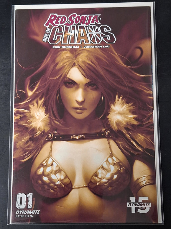 Red Sonja Age Of Chaos 1 Dynamite 2020 1:20 Variant