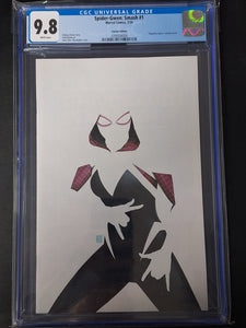 Spider-Gwen: Smash 1 Marvel 2024 JTC Negative Space Virgin Variant CGC 9.8