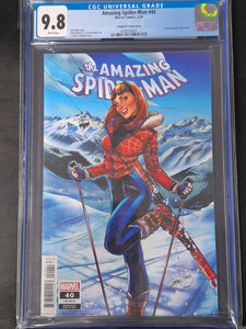 Amazing Spider-Man 40 Marvel 2024 J.Scott Campbell Ski Chalet Variant CGC 9.8