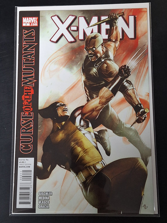 X-Men: Curse Of The Mutants 2 Marvel 2010 Dell'Otto Cover