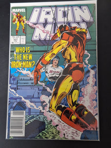 Iron Man 231 Marvel 1988 Armor Wars Part 7, New Suit, Newsstand