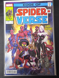 Edge Of Spider-Verse 4 Marvel 2024 Pete Woods Homage Variant