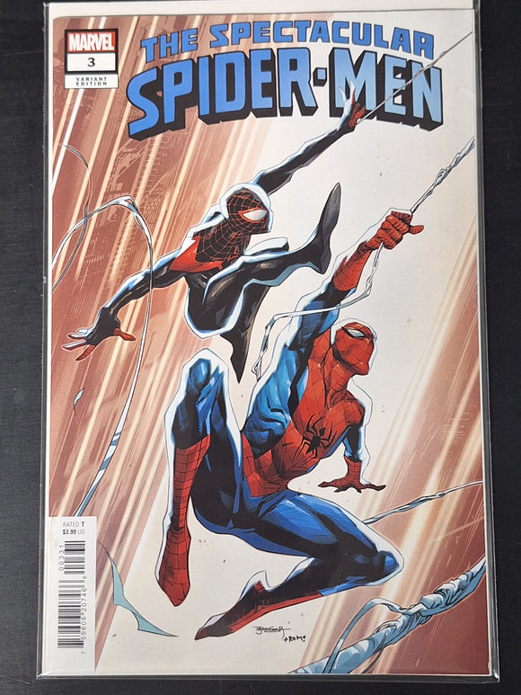 The Spectacular Spider-Men 3 Marvel 2024 Segovia Variant