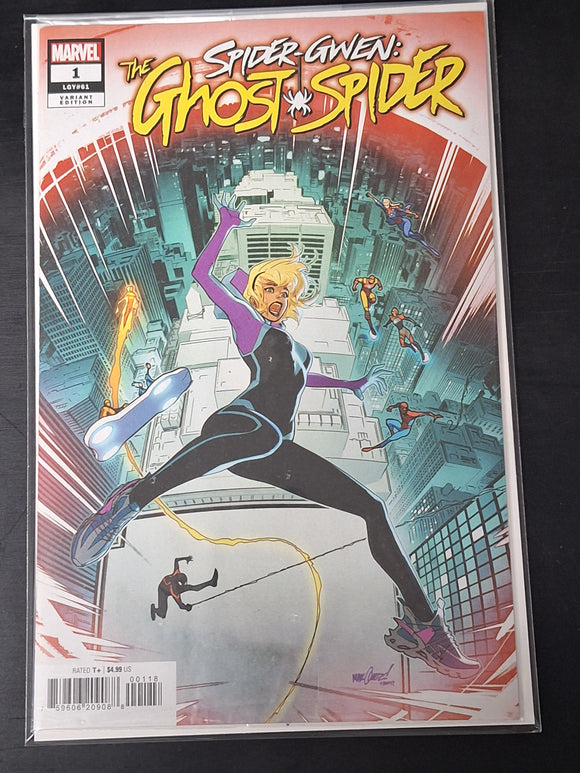 Spider-Gwen: The Ghost Spider 1 Marvel 2024 David Marquez Surprise Promo Variant