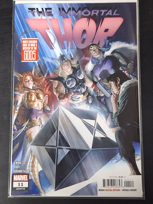 Immortal Thor 11 Marvel 2024 Cover A Alex Ross