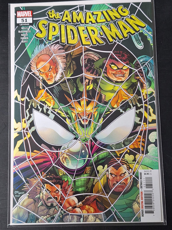 Amazing Spider-Man 51 Marvel 2024 Cover A 1st Spider-Goblin