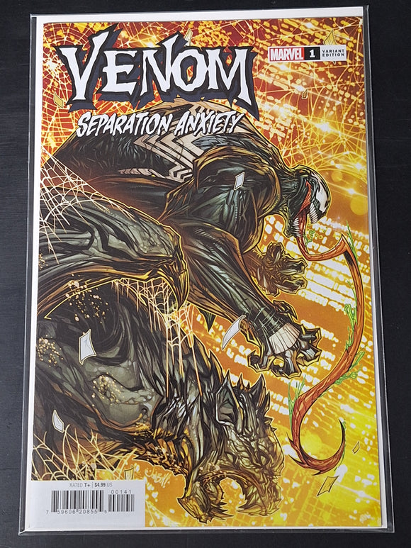 Venom Separation Anxiety 1 Marvel 2024 Jonboy Meyers Variant