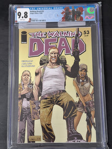 The Walking Dead 53 Image 2008 1st App of Abraham, Rosita & Eugene CGC 9.8 Custom Label