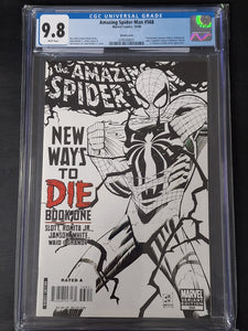 Amazing Spider-Man 568 Marvel 2008 Limited Edition Romita Sketch Variant CGC 9.8