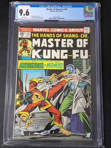 Master Of Kung-Fu 33 Marvel 1975 CGC 9.6