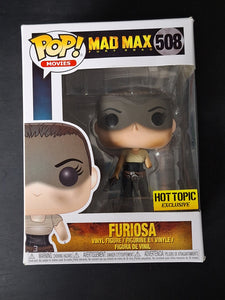 Furiosa Funko Pop Mad Max Fury Road 508 Hot Topic Exclusive