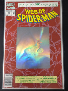 Web Of Spider-Man 90 Marvel 1992 Newsstand Edition Sealed Polybag