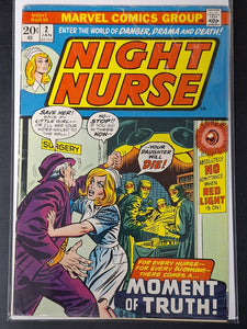 Night Nurse 2 Marvel 1973 Extremely Scarce Book 2nd App of Linda Carter