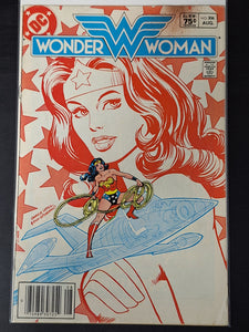 Wonder Woman 306 DC 1983 CPV, 1st new WW Logo