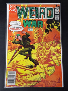 Weird War Tales 86 DC 1980 Newsstand