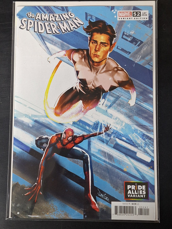 Amazing Spider-Man 52 Marvel 2024 Davi Go Pride Variant