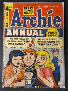 Archie Annual Year Book 1952 Extremely Scarce Golden Age Book, Classic Cover