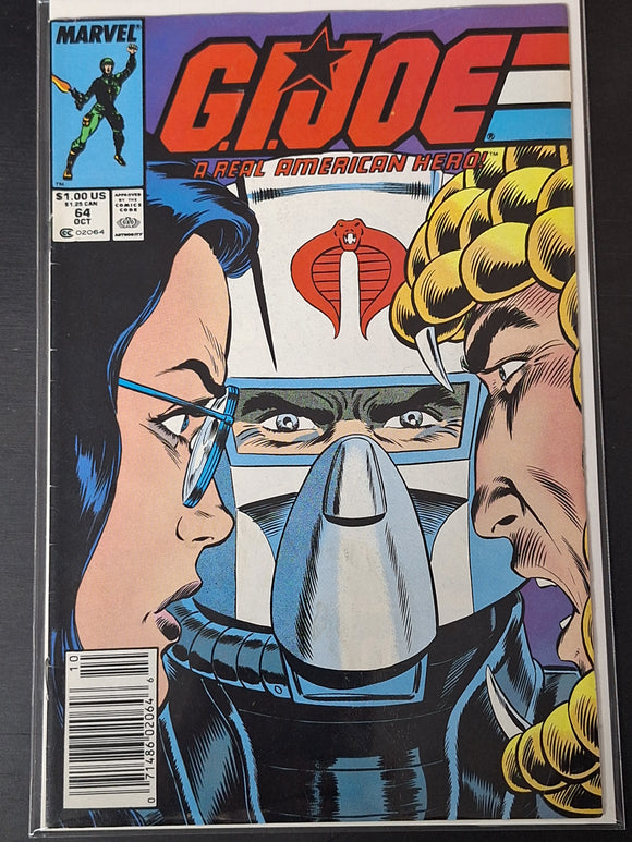 G.I. Joe 64 Marvel 1987 Newsstand