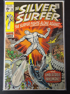 Silver Surfer 18 Marvel 1970 Final Issue