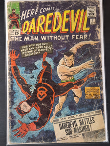 Daredevil 7 Marvel 1965 1st App of Daredevil's Red Suit