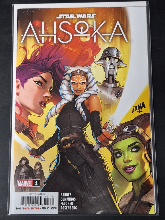 Star Wars: Ahsoka 1 Marvel 2024 Cover A David Nakayama