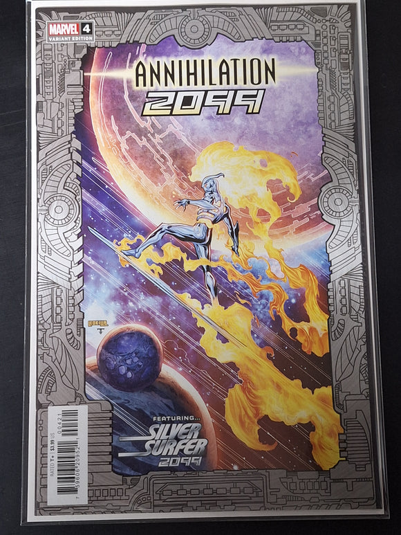 Annihilation 2099 4 Marvel 2024 Lashley Variant 1st App of Silver Surfer 2099