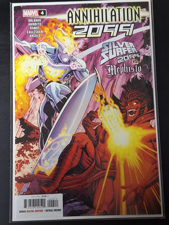 Annihilation 2099 4 Marvel 2024 Cover A 1st App of Silver Surfer 2099