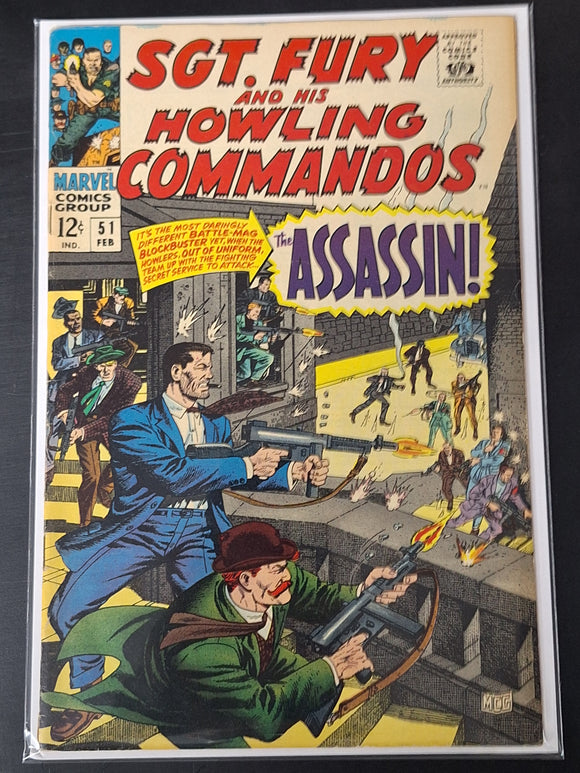 Sgt. Fury And His Howling Commandos 51 Marvel 1967