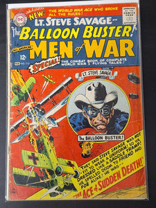 All American Men Of War 113 DC 1966 1st Steve Savager Balloon Buster