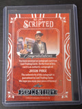 Leaf Pop Century 2024 - Red Shimmer Scripted Auto 4/5 - Jason Paige Pokemon Theme Singer